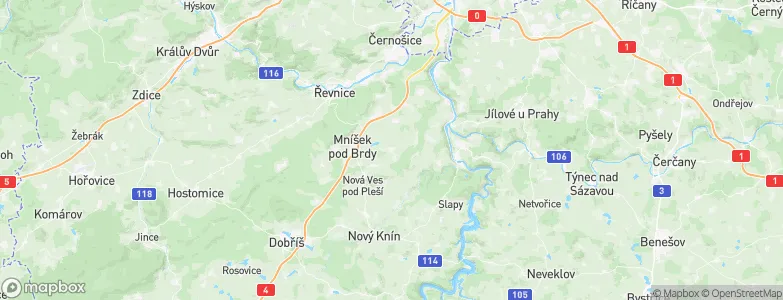 Čisovice, Czechia Map