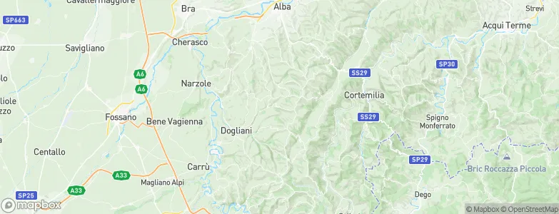 Cissone, Italy Map