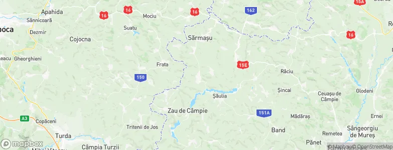 Ciurgău, Romania Map