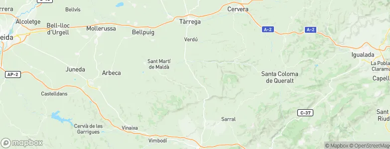 Ciutadilla, Spain Map