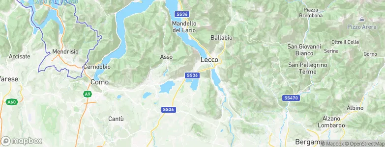 Civate, Italy Map