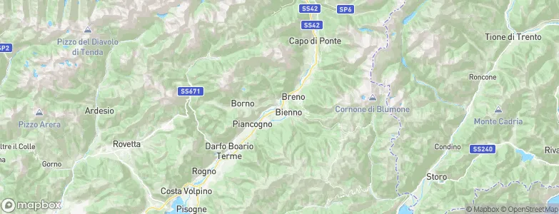 Cividate Camuno, Italy Map