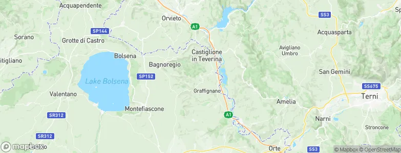 Civitella d'Agliano, Italy Map