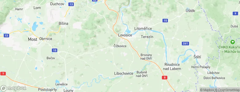 Čížkovice, Czechia Map