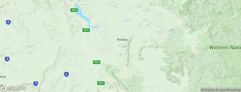 Clandulla, Australia Map