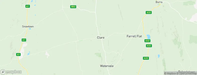 Clare, Australia Map