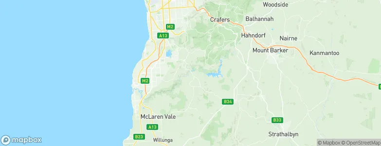 Clarendon, Australia Map