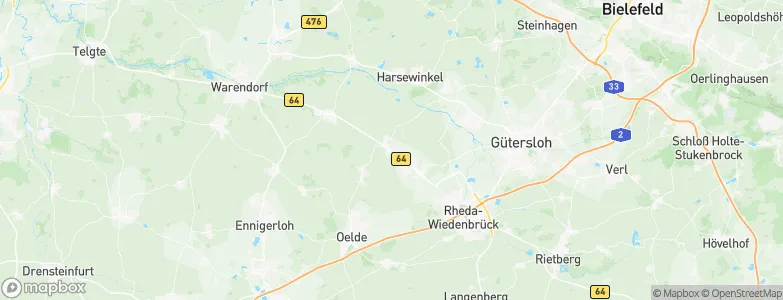 Clarholz, Germany Map
