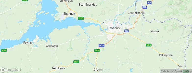 Clarina, Ireland Map