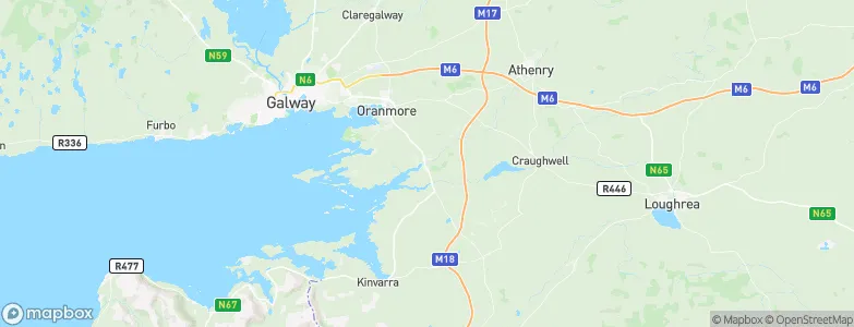 Clarinbridge, Ireland Map