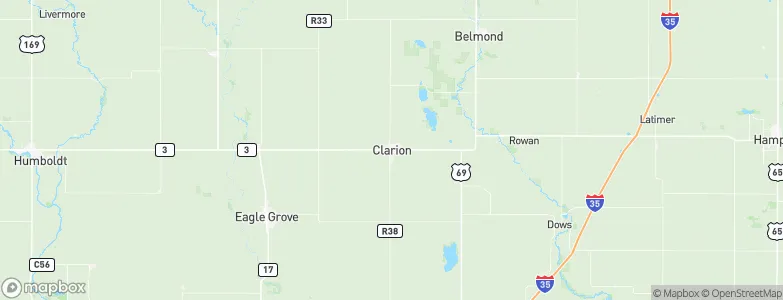 Clarion, United States Map