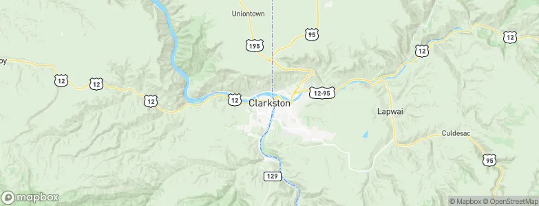Clarkston, United States Map
