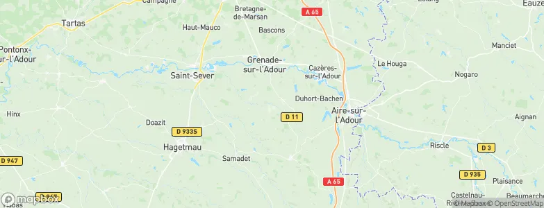 Classun, France Map