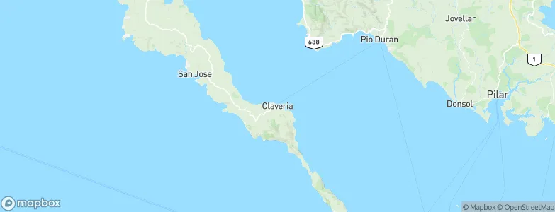 Claveria, Philippines Map