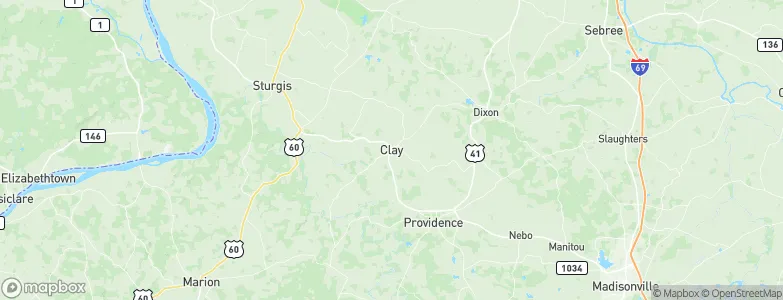 Clay, United States Map