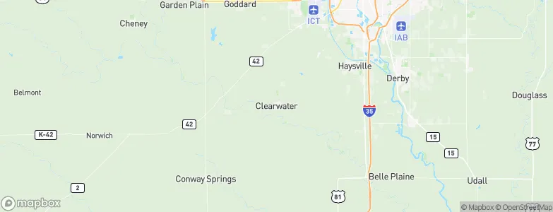 Clearwater, United States Map