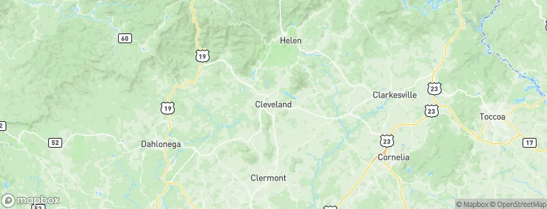 Cleveland, United States Map