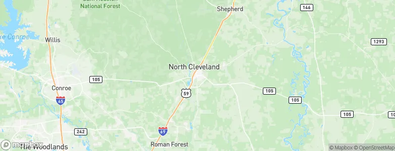 Cleveland, United States Map