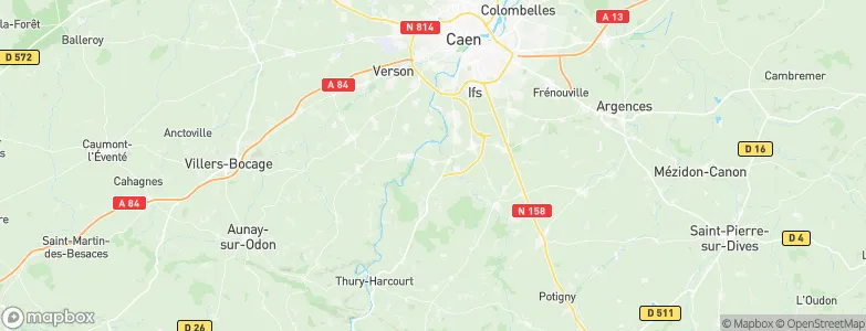 Clinchamps-sur-Orne, France Map