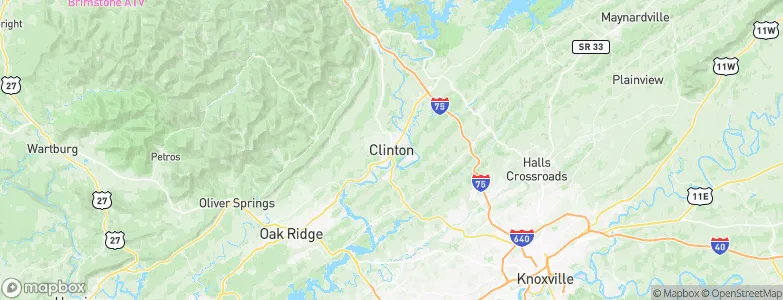 Clinton, United States Map