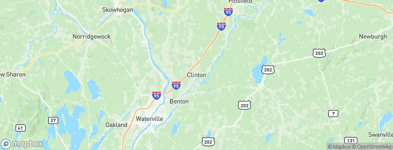 Clinton, United States Map