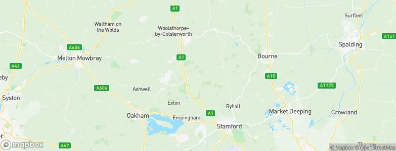 Clipsham, United Kingdom Map