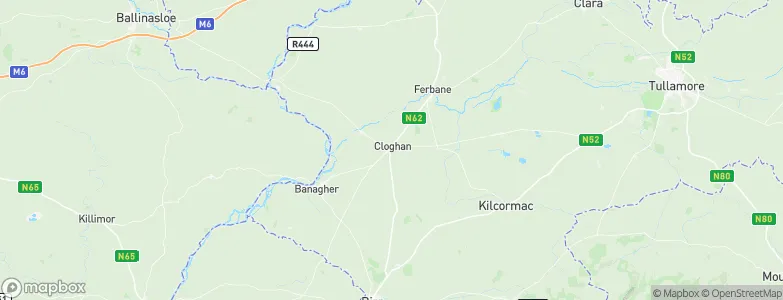 Cloghan, Ireland Map