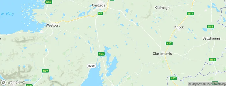 Clogher, Ireland Map