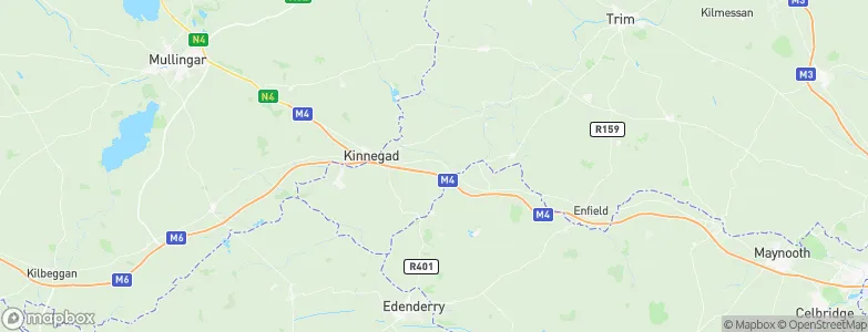Clonard, Ireland Map