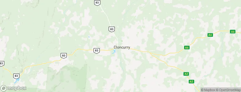 Cloncurry, Australia Map