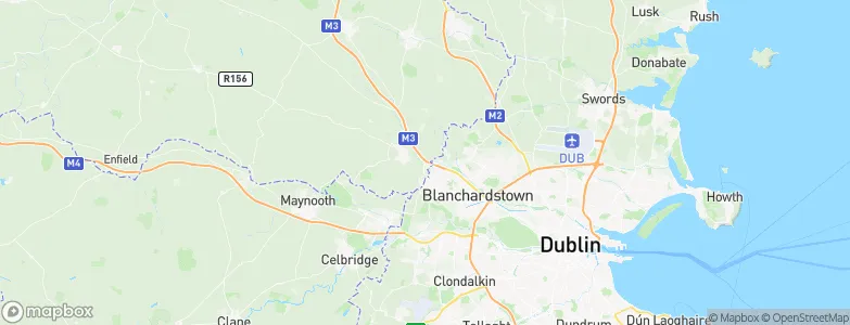 Clonee, Ireland Map