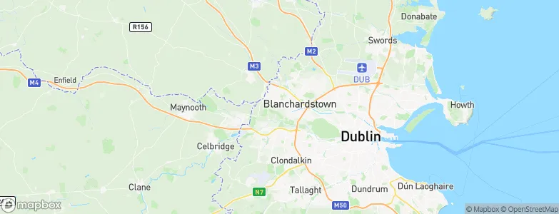 Clonsilla, Ireland Map