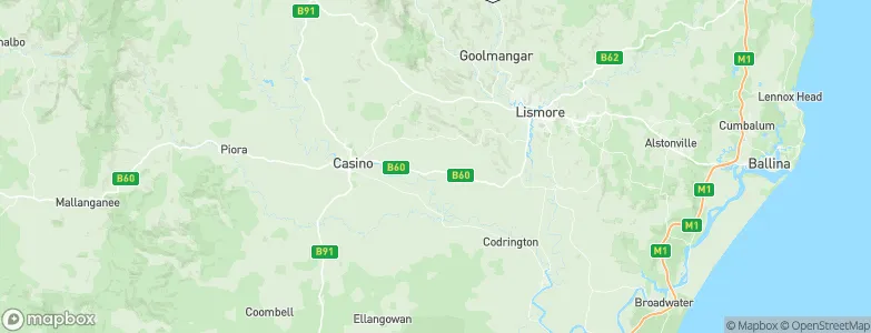 Clovass, Australia Map