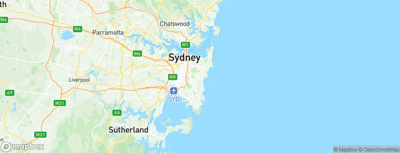 Clovelly, Australia Map