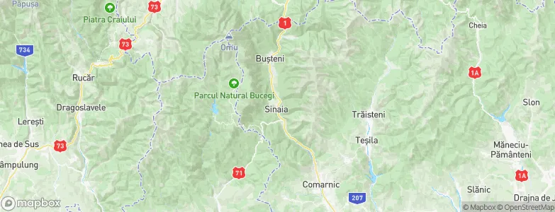 Coada Izvorului, Romania Map