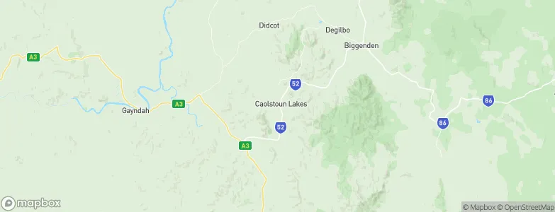 Coalstoun Lakes, Australia Map