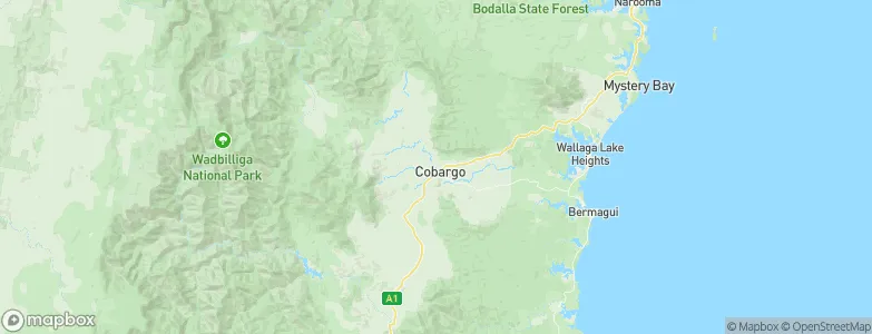 Cobargo, Australia Map