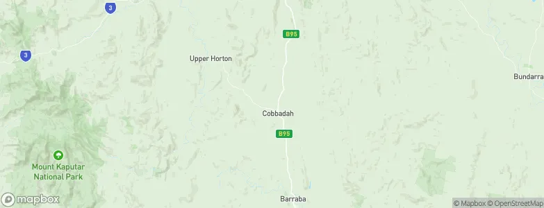 Cobbadah, Australia Map