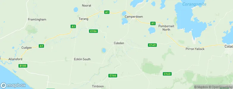 Cobden, Australia Map