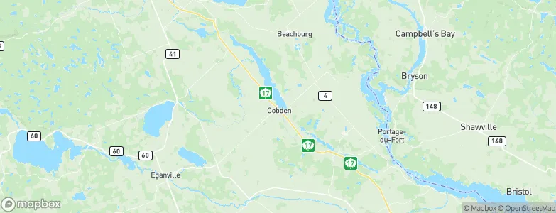 Cobden, Canada Map