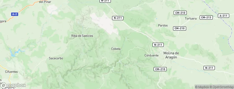 Cobeta, Spain Map