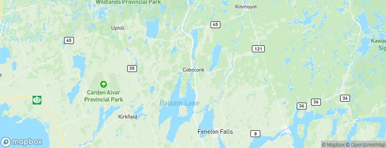 Coboconk, Canada Map