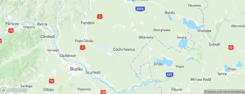 Cochirleanca, Romania Map