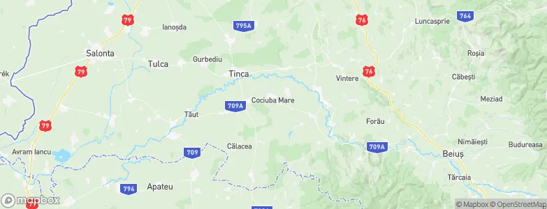 Cociuba Mare, Romania Map
