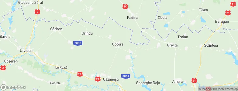 Cocora, Romania Map