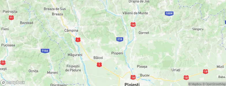 Cocorăștii Mislii, Romania Map