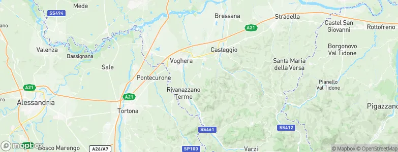 Codevilla, Italy Map