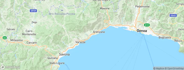 Cogoleto, Italy Map