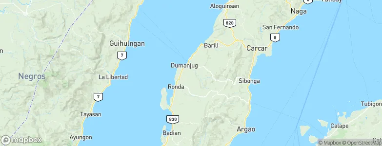 Cogon, Philippines Map