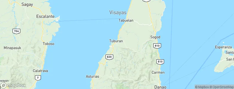 Cogon, Philippines Map